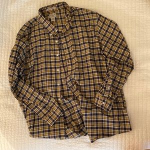 LL Bean Plaid Shirt size XXL
